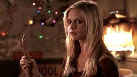 Una scena di Buffy (fonte: The WB)