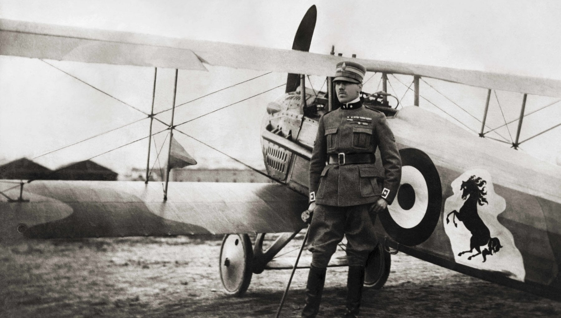 Francesco Baracca, asso dell'aviazione italiana durante la prima guerra mondiale