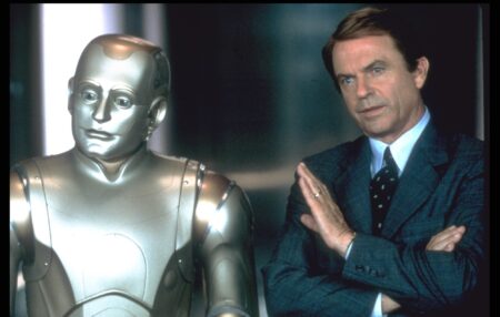 sam neill e robin williams ne l'uomo bicentenario