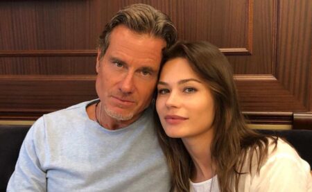 Jimmy Ghione e la fidanzata Daria Baykalova