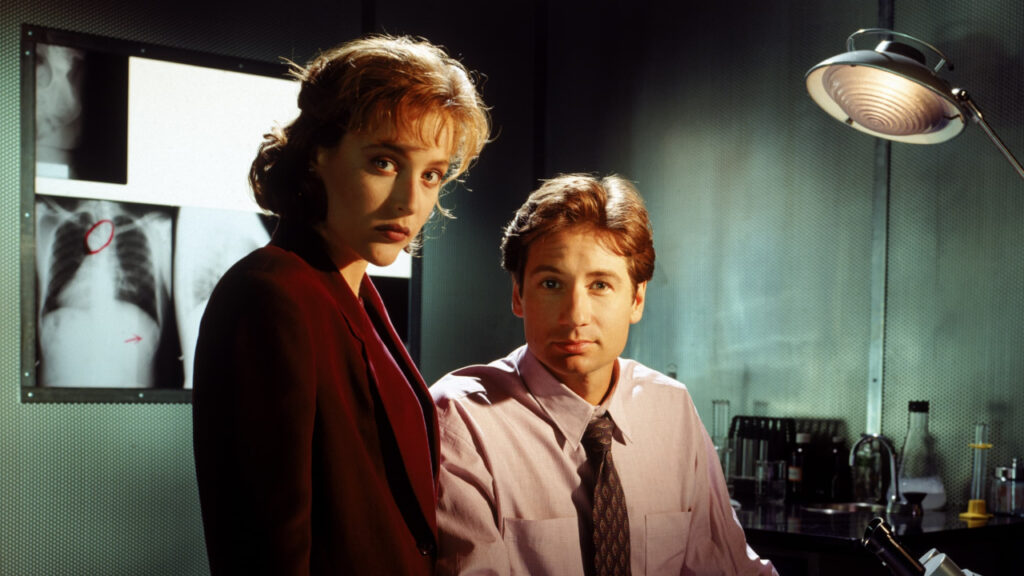 Mulder e Scully in X-Files