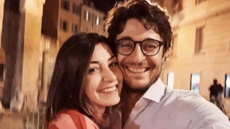 Antonella Liuzzi e Lino Guanciale