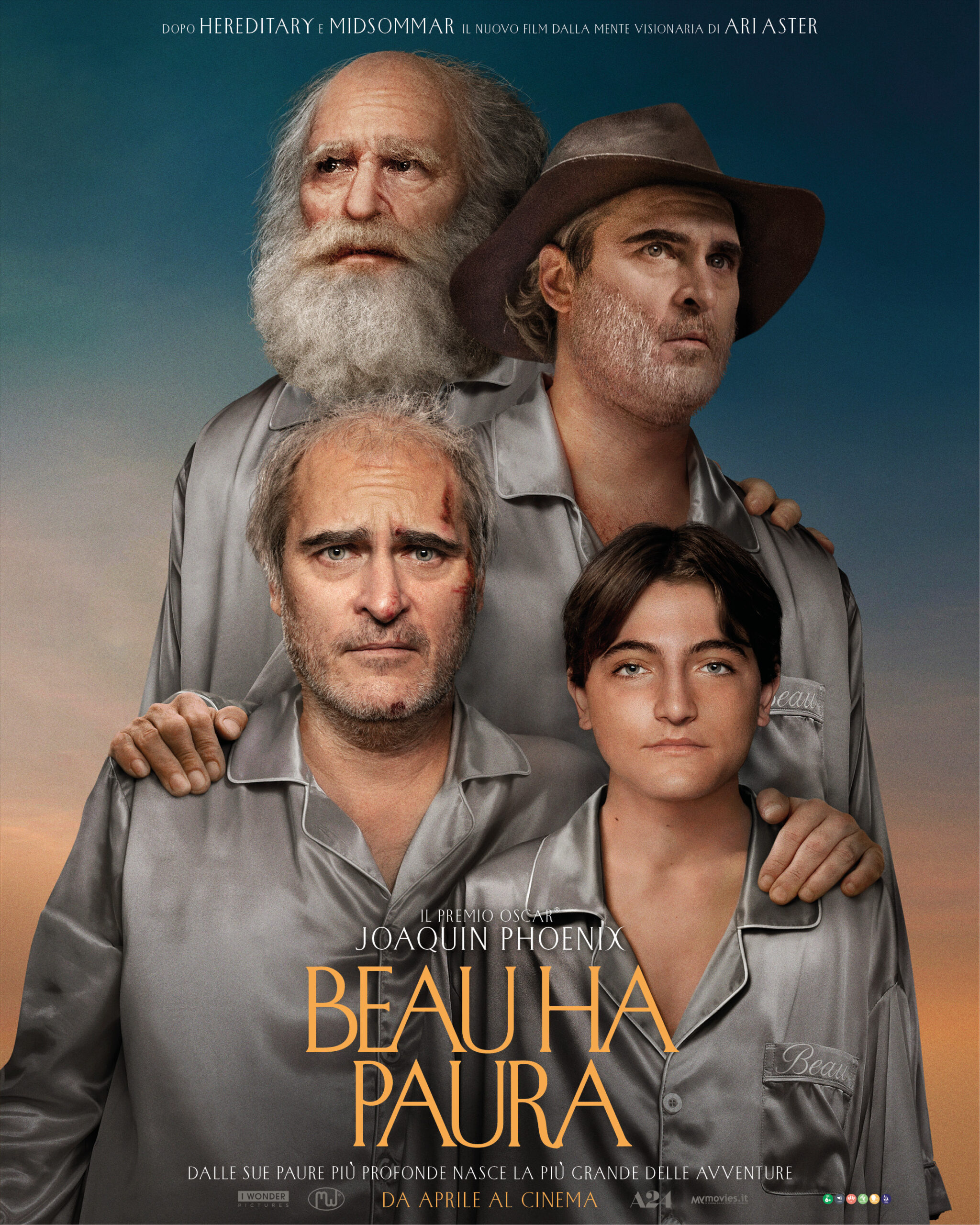 Beau ha paura, il poster italiano del film