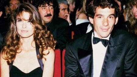 Carol Alt e Ayrton Senna