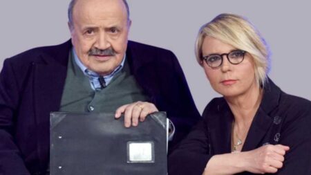 Maurizio Costanzo e Maria De Filippi