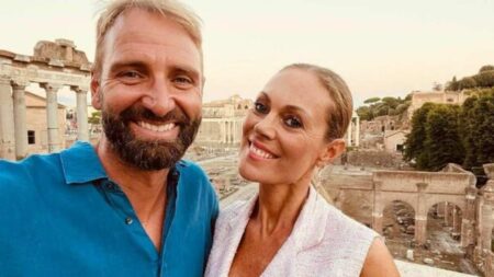 Massimiliano Rosolino e Natalia Titova