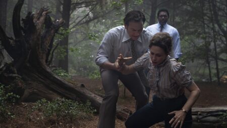 Una scena di The Conjuring 3