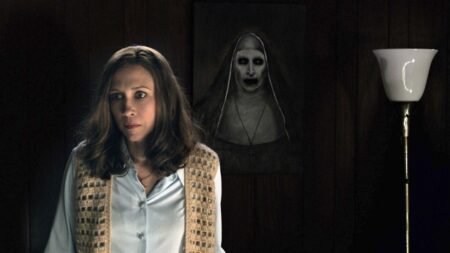 Una scena di The Conjuring