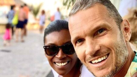 Il conduttore televisivo Alvin e la moglie Kali Wilkes