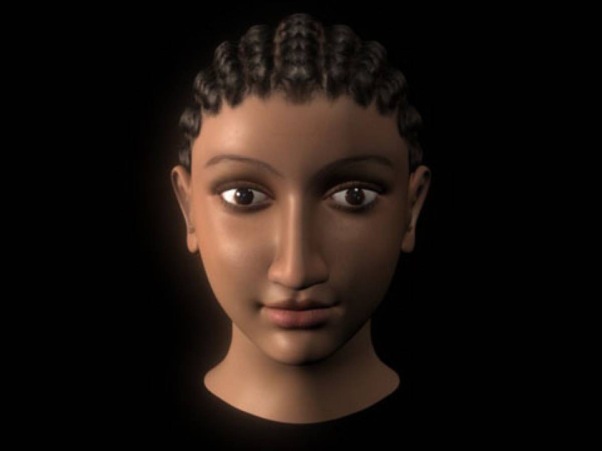 ricostruzione del viso di cleopatra