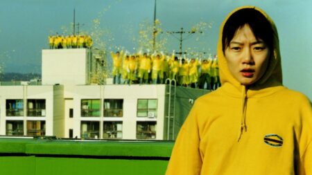 Una scena di Cane che abbaia non morde