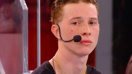 Una foto di Wax di Amici 2023