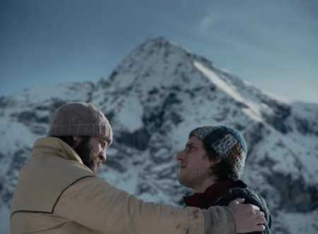 Un'immagine del film Le otto montagne