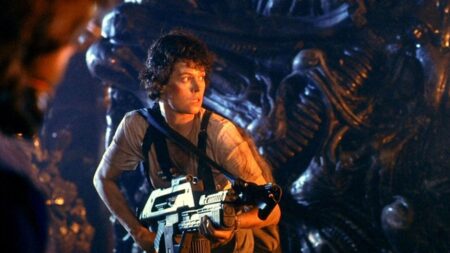 Una scena di Aliens