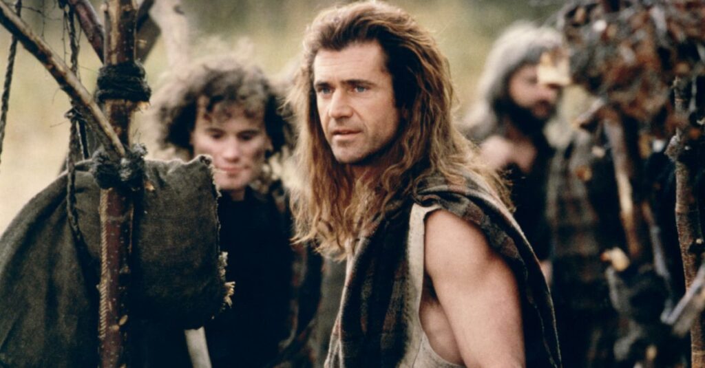 Una scena del film Braveheart