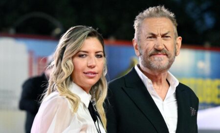 Giorgia Battisti e Marco Giallini a Venezia 2025