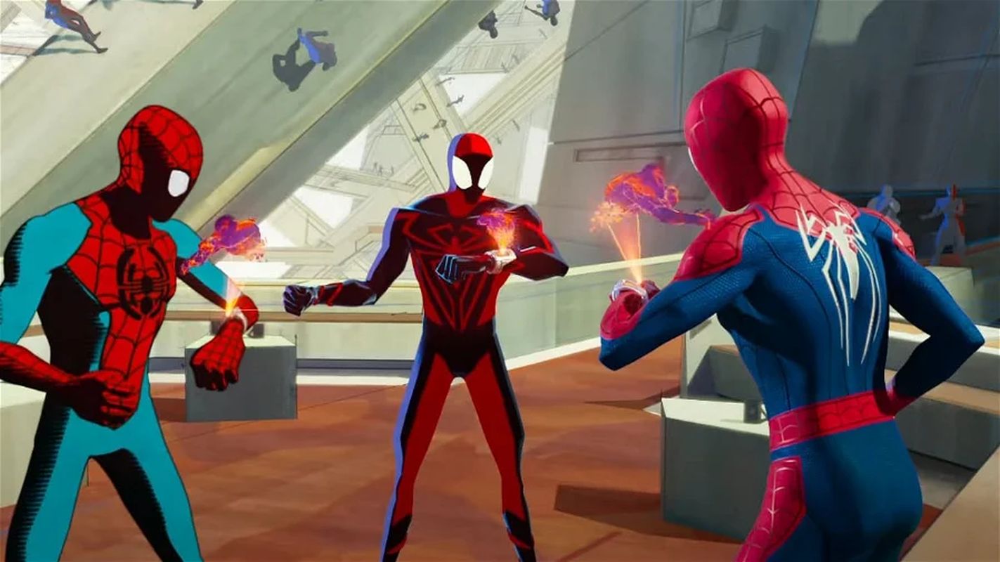 Spider-Man: Across The Spider-Verse, una scena
