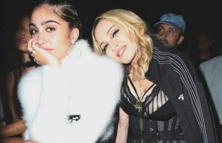 Madonna e sua figlia Lourdes Maria