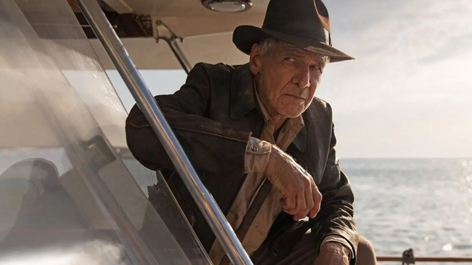 Harrison Ford in Indiana Jones e il quadrante del destino