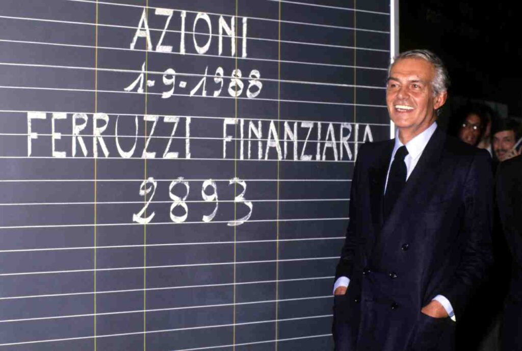 raul gardini alla Ferruzzi