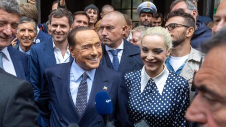 Silvio Berlusconi e Marta Fascina
