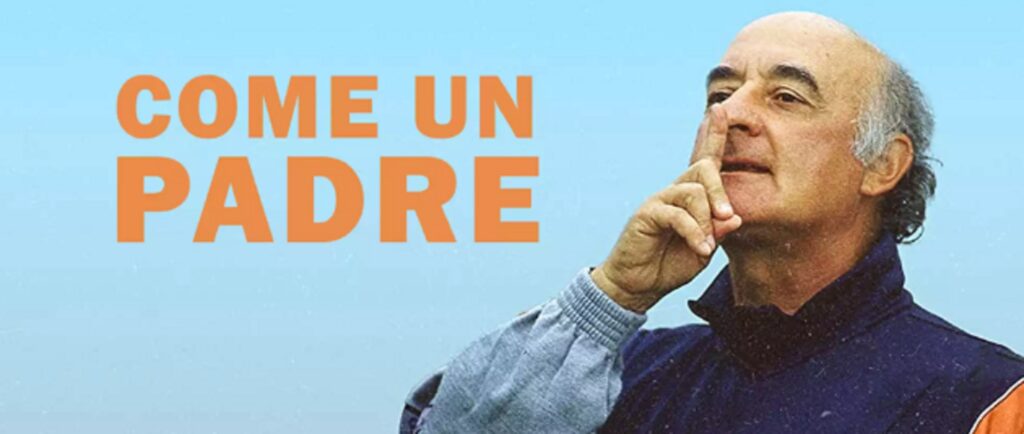 Locandina di Come un padre, documentario su Carlo Mazzone