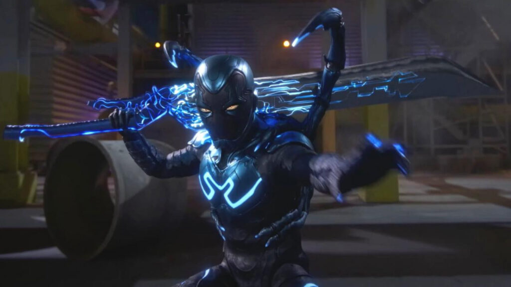Blue Beetle, recensione del film tratto dai fumetti DC Blue Beetle una scena