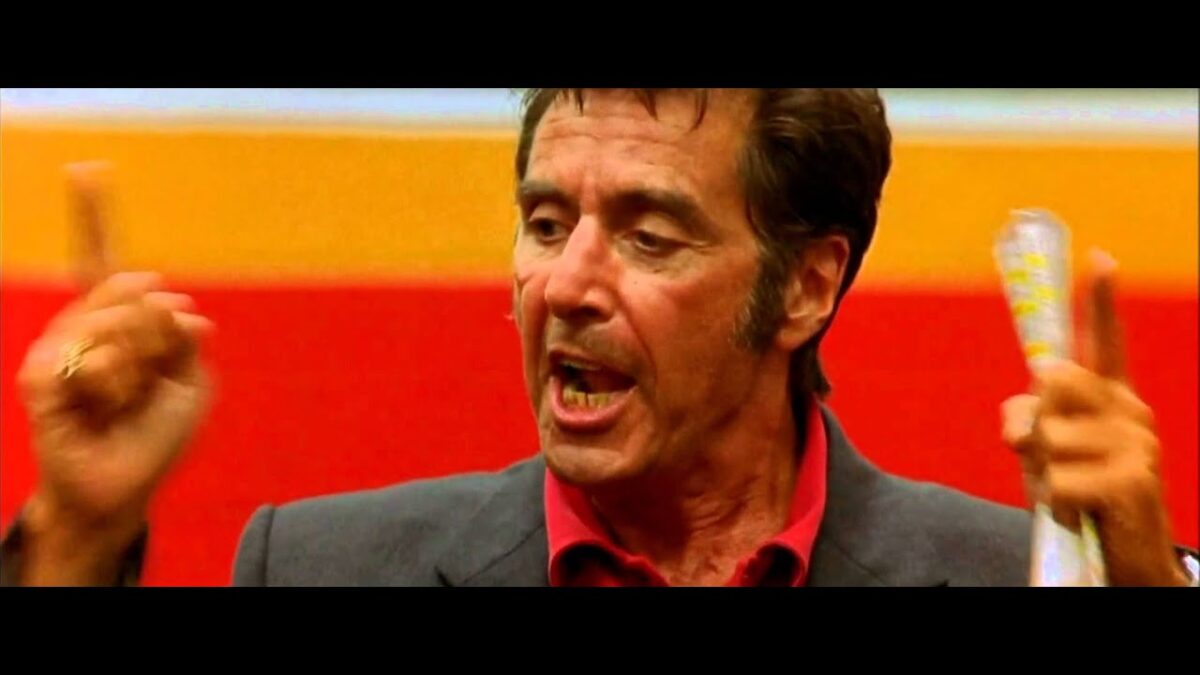 ogni maledetta domenica discorso al pacino
