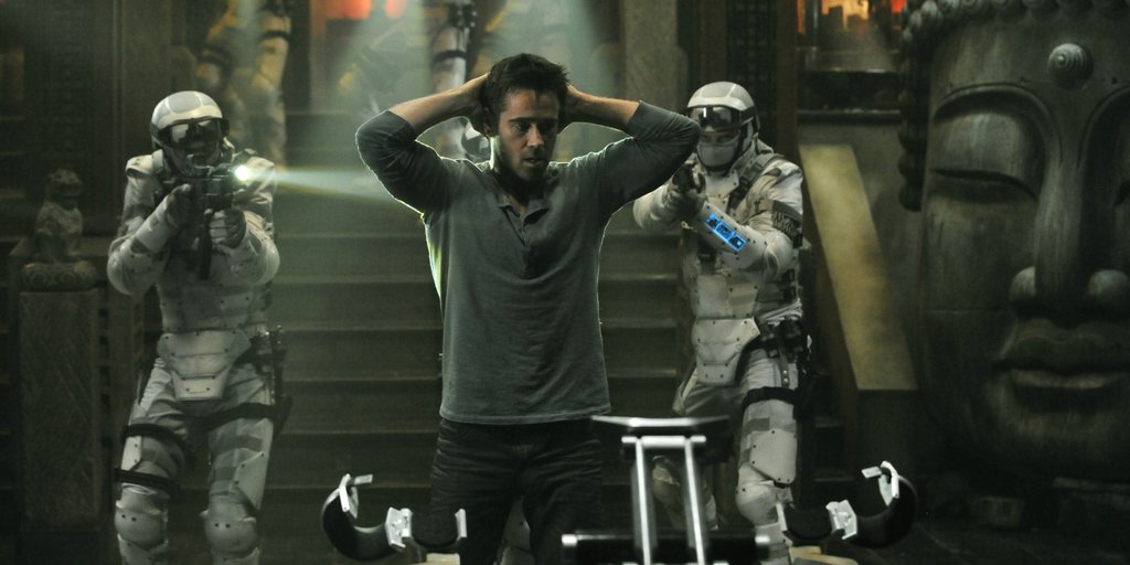 Colin Farrell in Total Recall