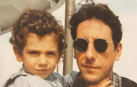 Sergio Castellitto e il figlio