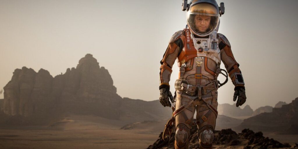 Frame tratto da The Martian