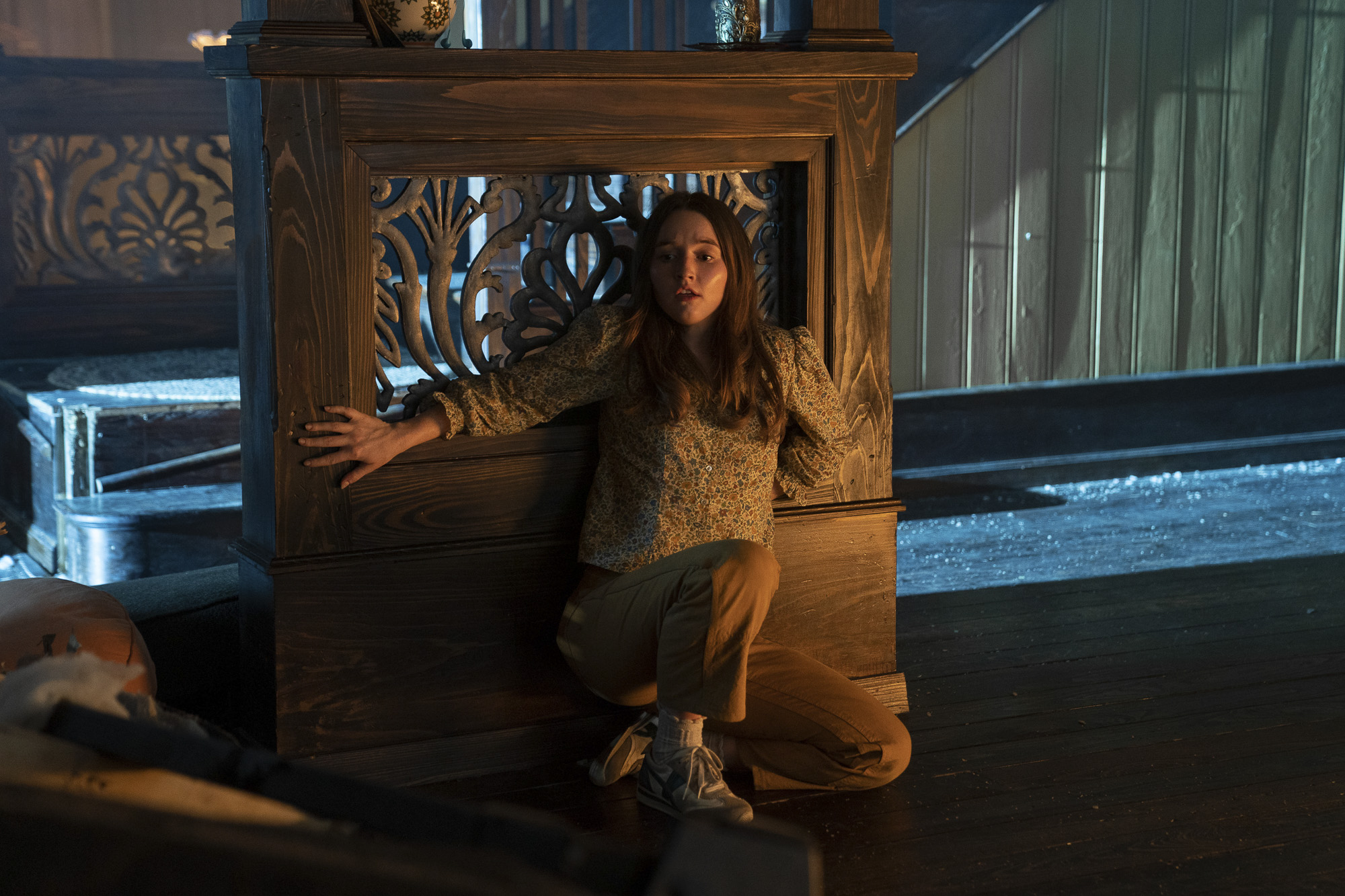 Una scena di Nessuno ti salverà