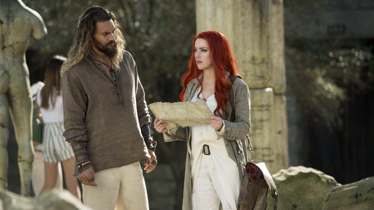 Amber Heard e Jason Momoa