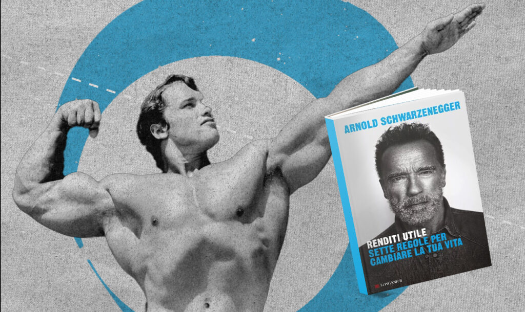 La copertina del libro di Schwarzenegger.