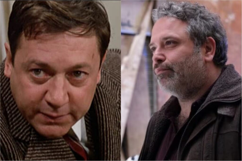 Fotografie che ritraggono Paolo Villaggio ed Enzo Paci