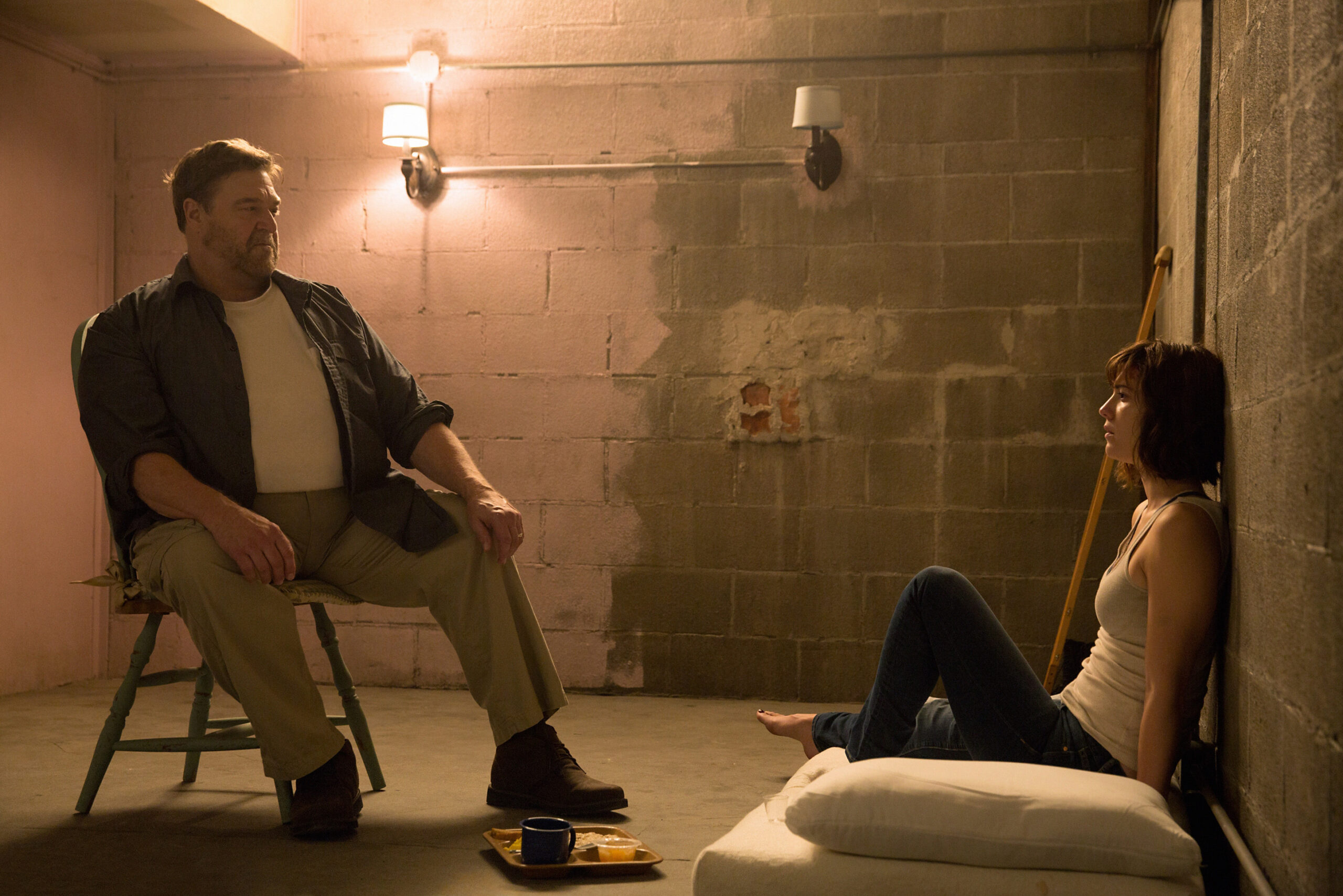 Una scena di 10 cloverfield lane