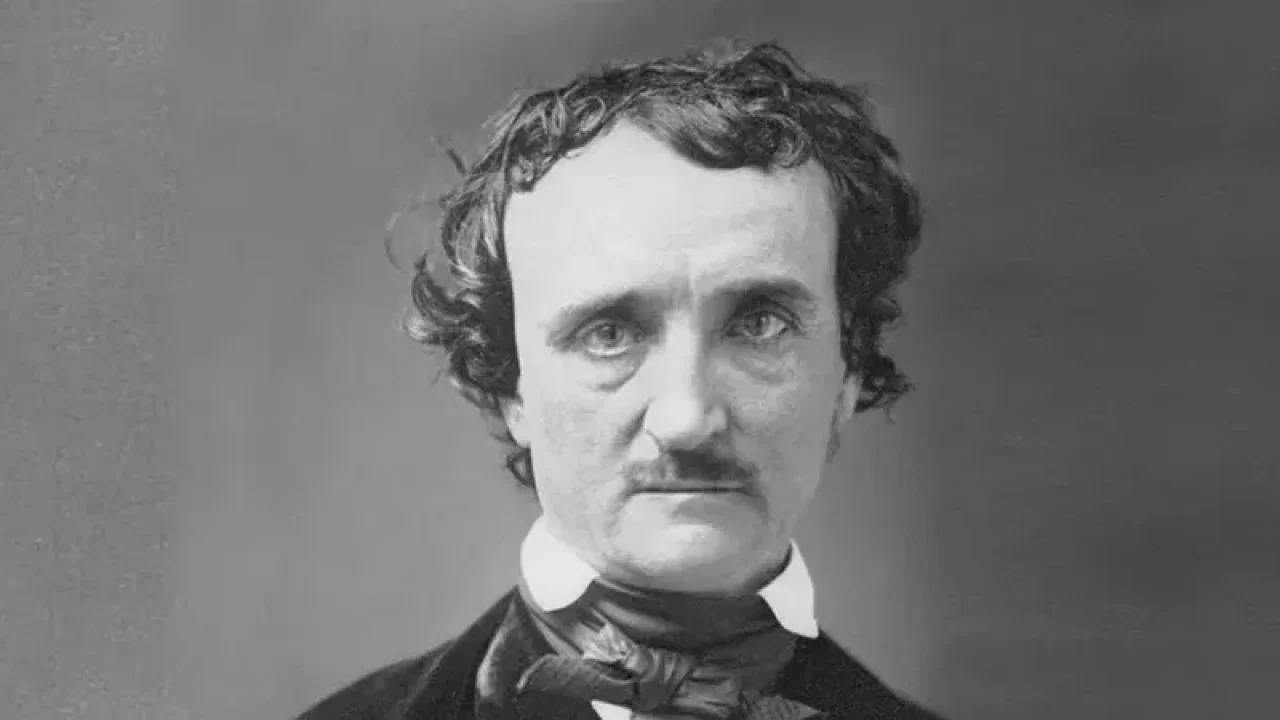 Foto che ritrae Edgar Allan Poe