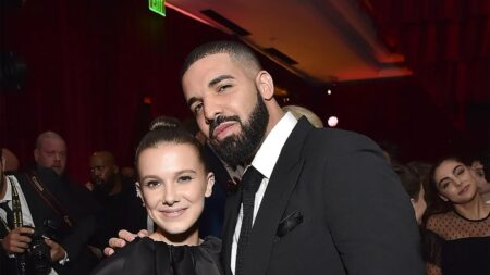 Millie Bobby Brown: Drake risponde ai commenti sul suo rapporto con l’attrice Una foto di Millie Bobby Brown e Drake