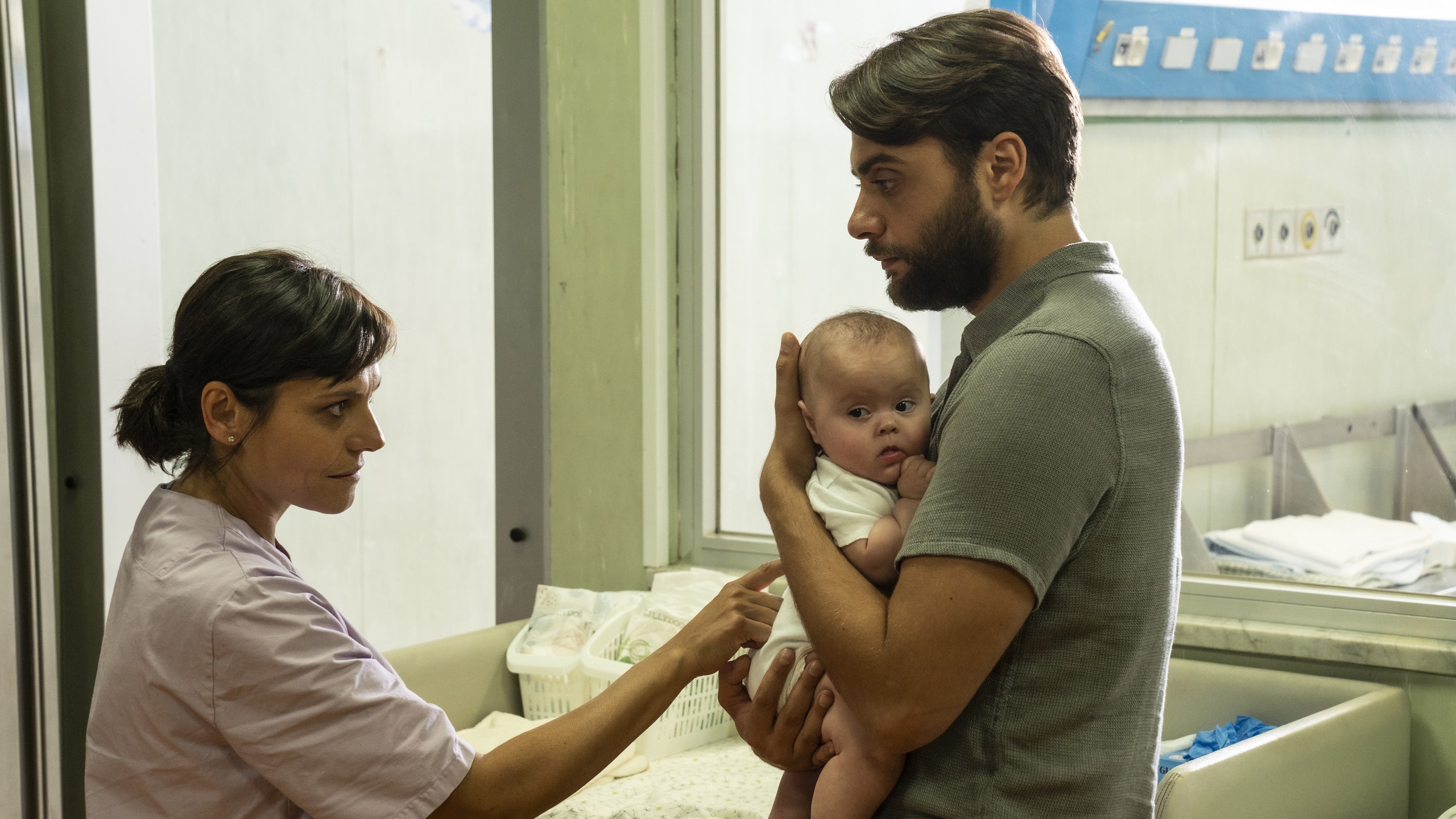 Una scena del film Nata per te.