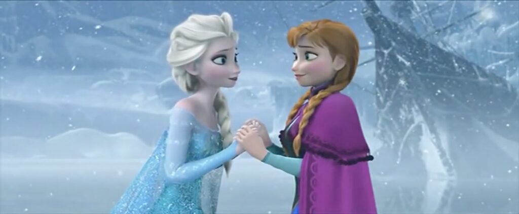 Frame tratto da Frozen - Il Regno di Ghiaccio