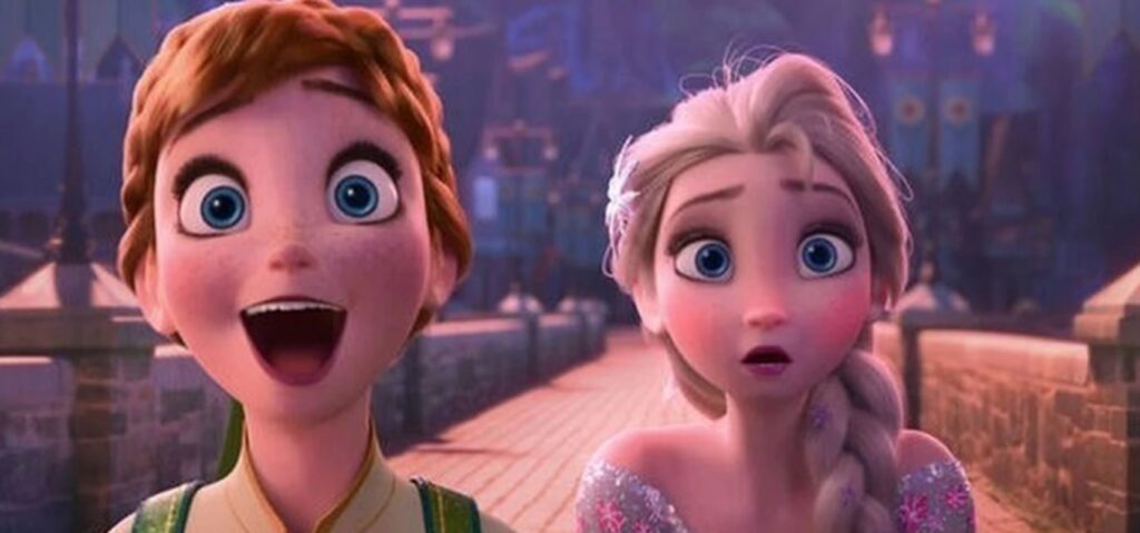Frame tratto da Frozen Fever