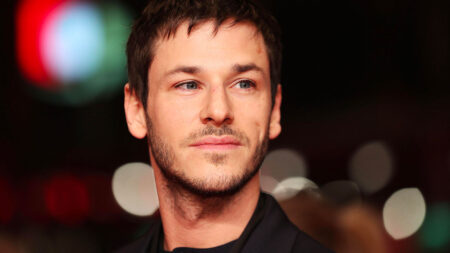 Una foto sul red carpet di Gaspard Ulliel.
