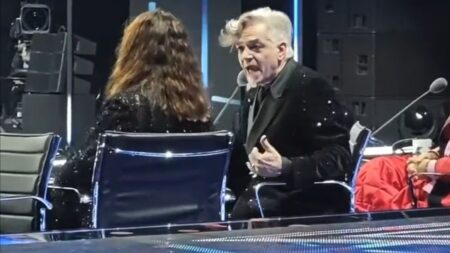 X Factor 2023, cosa dicono Ambra e Morgan nella lite fuori onda (VIDEO)