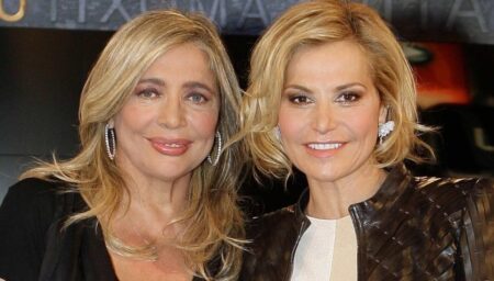 Simona Ventura e Mara Venier in una foto di qualche anno fa.