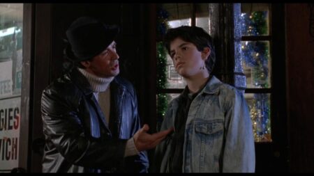 Sylvester Stallone sul figlio morto e Rocky V, ispirato alla sua situazione familiare Rocky V, una scena del film con Sage e Sylvester Stallone