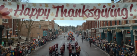 Una scena di Thanksgiving