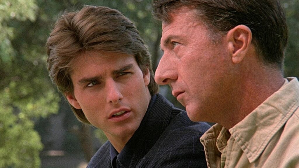 tom cruise e dustin hoffman in rain man