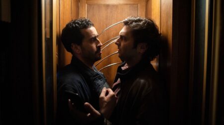 Una scena di Un anno difficile