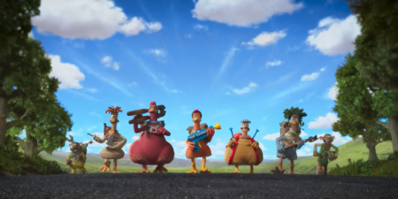 Galline in fuga - L'alba dei nugget, una scena