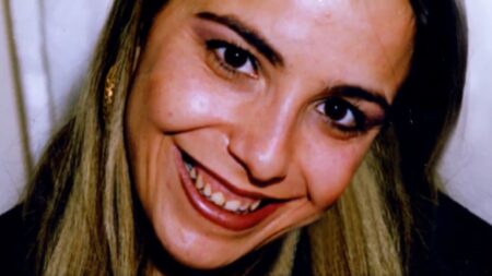 Un primissimo piano di Nunzia Maiorano